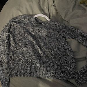 Gray Simple Sweater